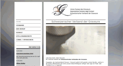 Desktop Screenshot of graveurverband.ch